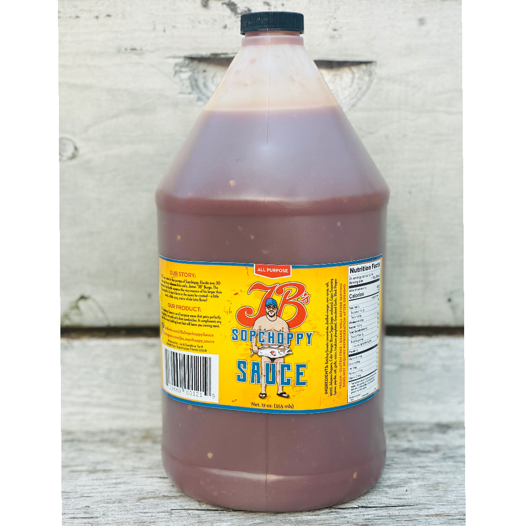 JB's Sopchoppy Sauce Gallon Jug (128ozs)