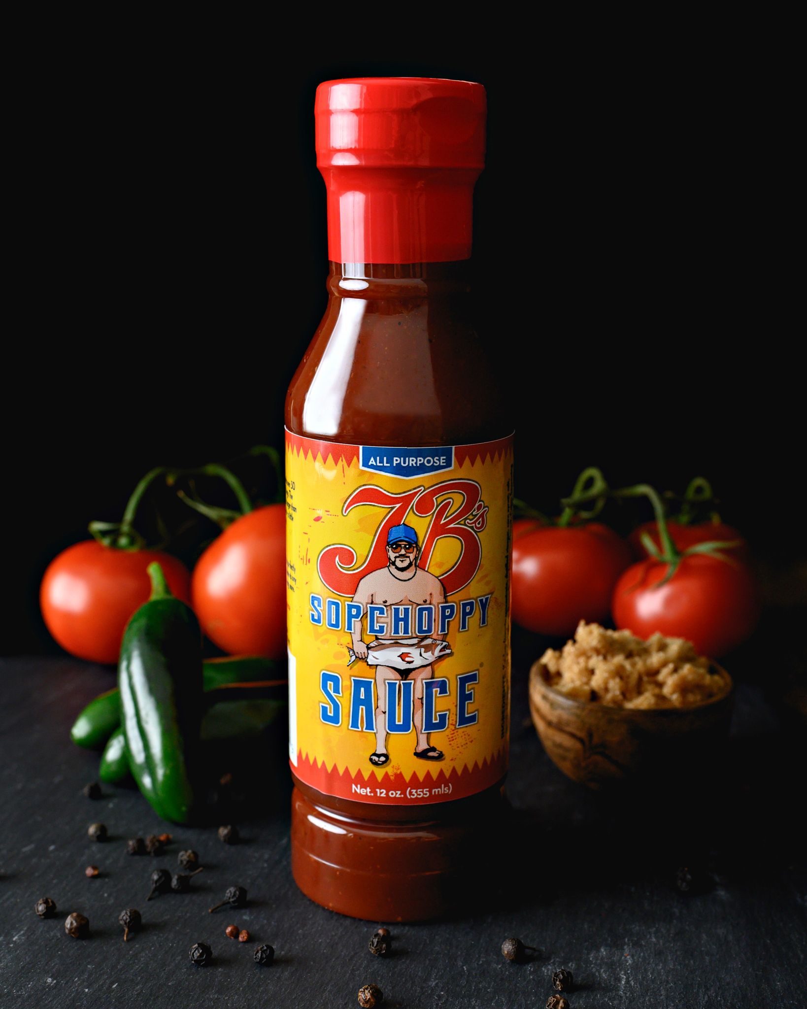 JB's Sopchoppy Sauce 12oz Bottle